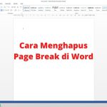Akhirnya Terungkap 3 Cara Membatalkan Next Page di Word yang Sering Salah Selama Ini