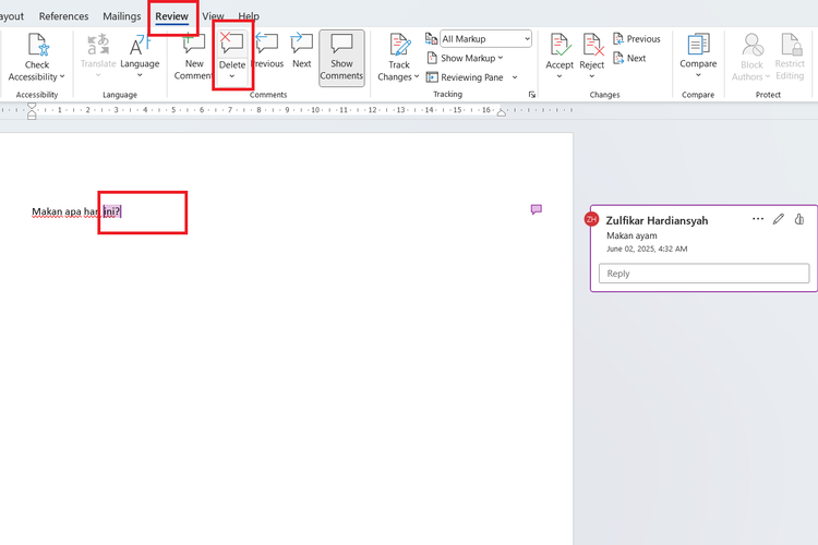 Cara Menghapus Komentar di Microsoft Word Mudah dan Cepat Cara Menghapus Komentar di Microsoft Word Mudah dan Cepat