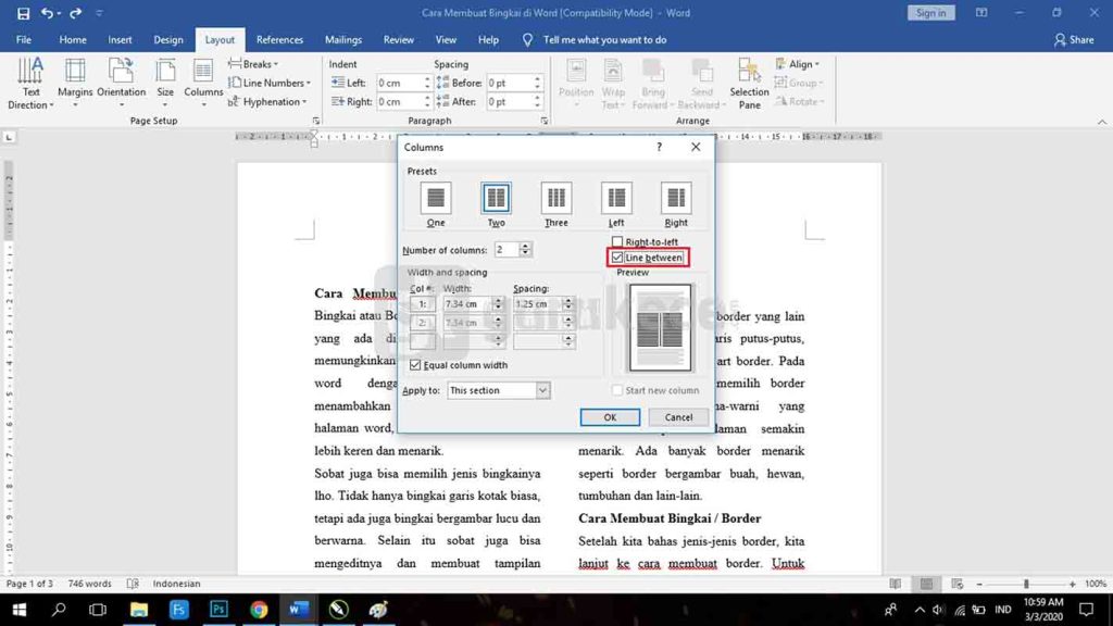 Ternyata Ini Cara Membagi 4 Kolom di Word yang Jarang Diketahui Agar Dokumen Lebih Rapi