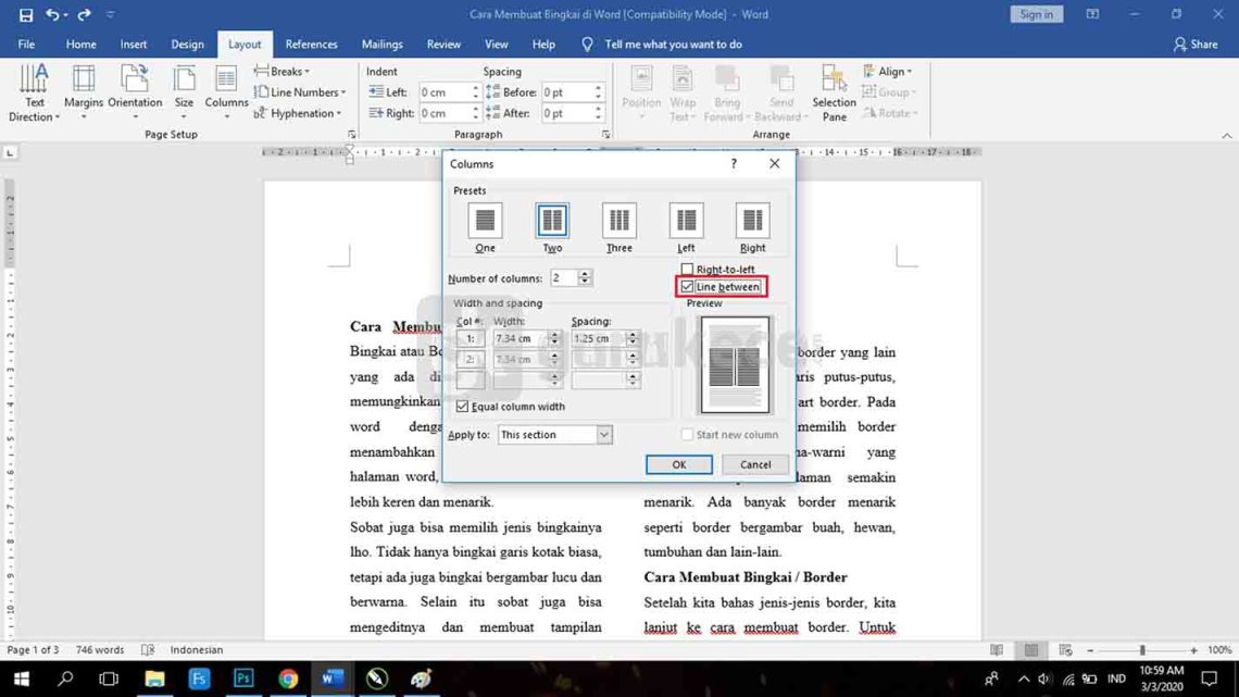 Ternyata Ini Cara Membagi 4 Kolom di Word yang Jarang Diketahui Agar Dokumen Lebih Rapi