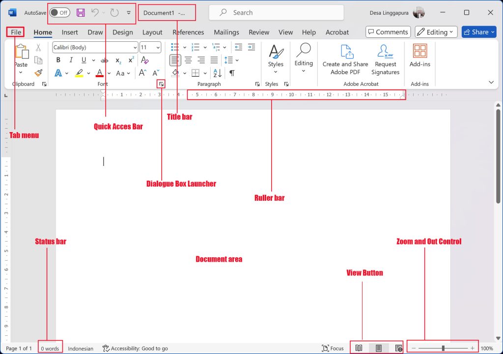 Ternyata Ini Cara Menampilkan Toolbar di Word yang Sering Terlewatkan di Tahun 2026