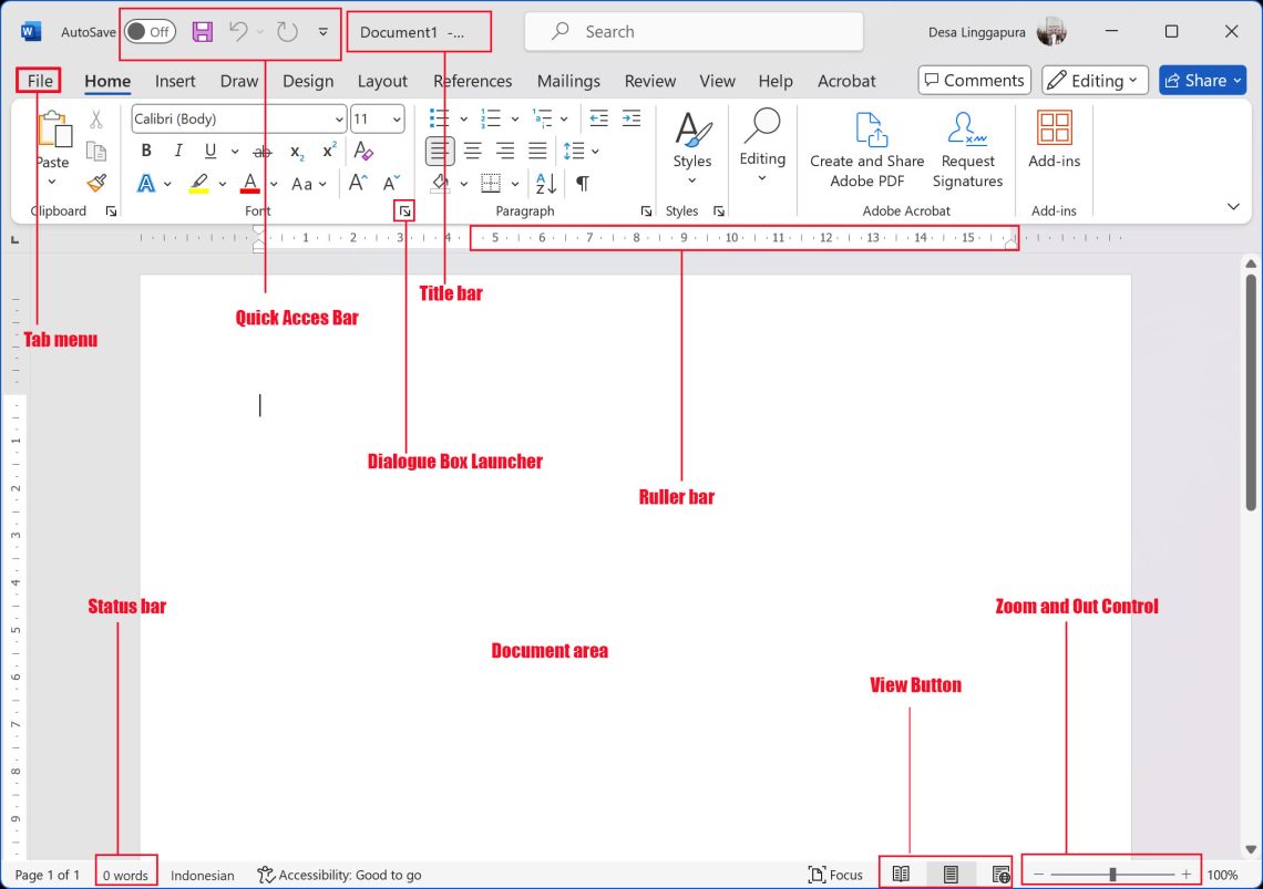 Ternyata Ini Cara Menampilkan Toolbar di Word yang Sering Terlewatkan di Tahun 2026