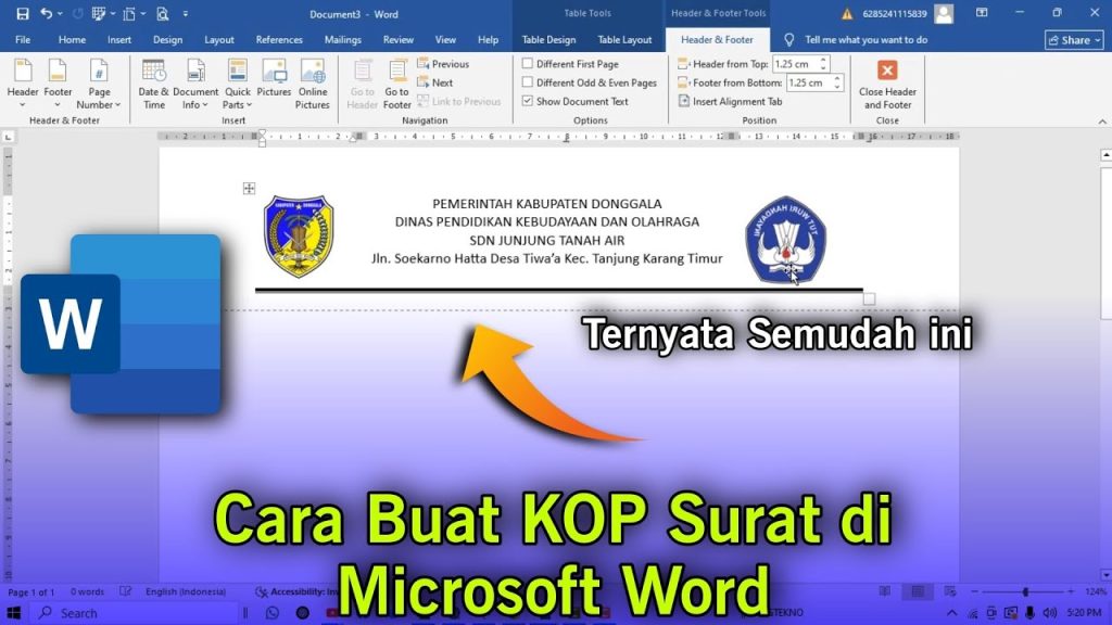 Ternyata Ini Cara Menghapus Kop Surat di Word yang Selama Ini Sering Salah Dilakukan