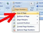cara membedakan penomoran halaman di word