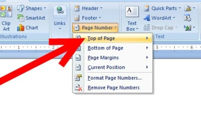 cara membedakan penomoran halaman di word
